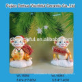 Affe Serie Weihnachten Haus Ornament mit Strümpfe Figur